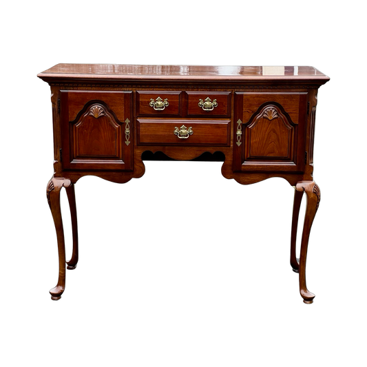 Vintage Solid Cherry Chippendale Style Buffet Server by Lexington