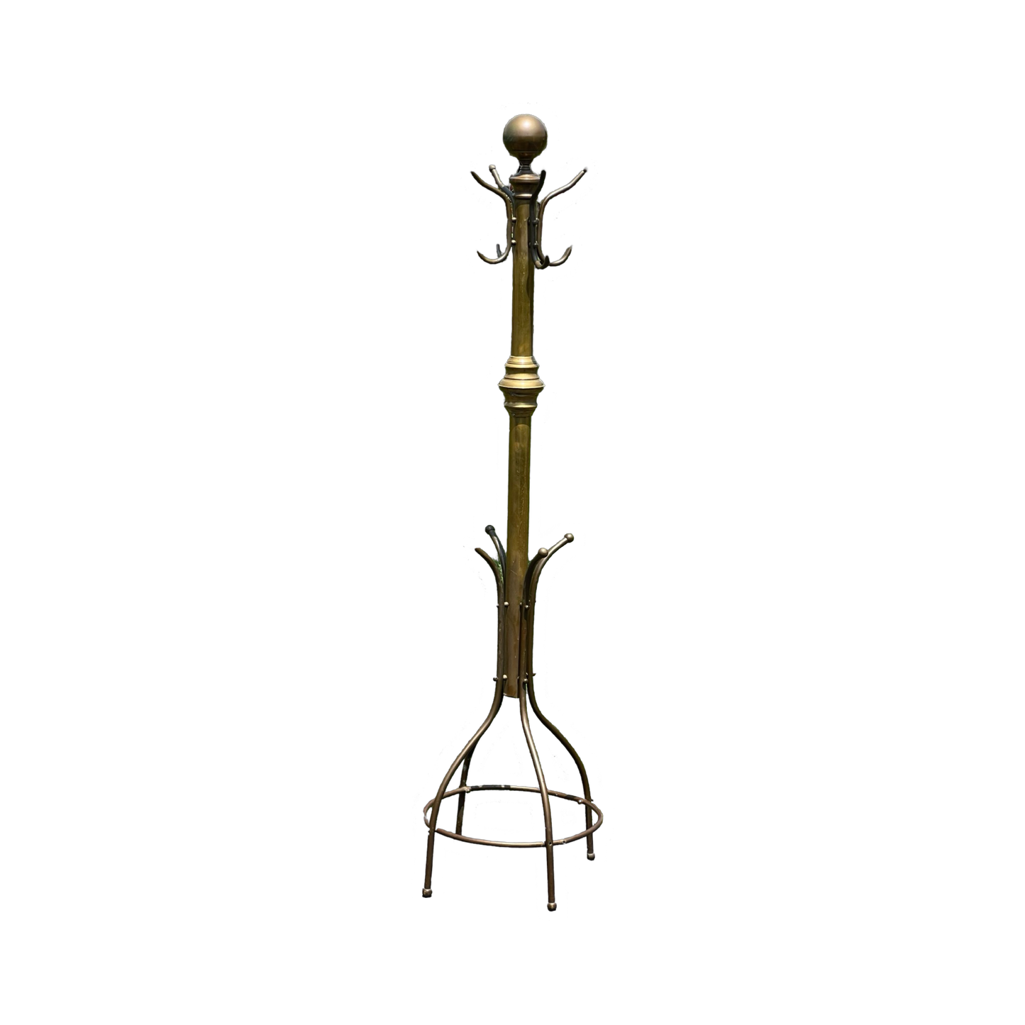 Antique Brass Coat Rack