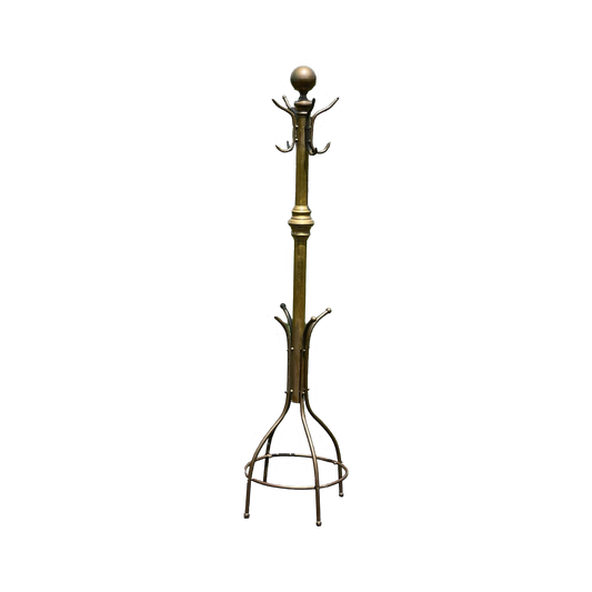 Antique Brass Coat Rack