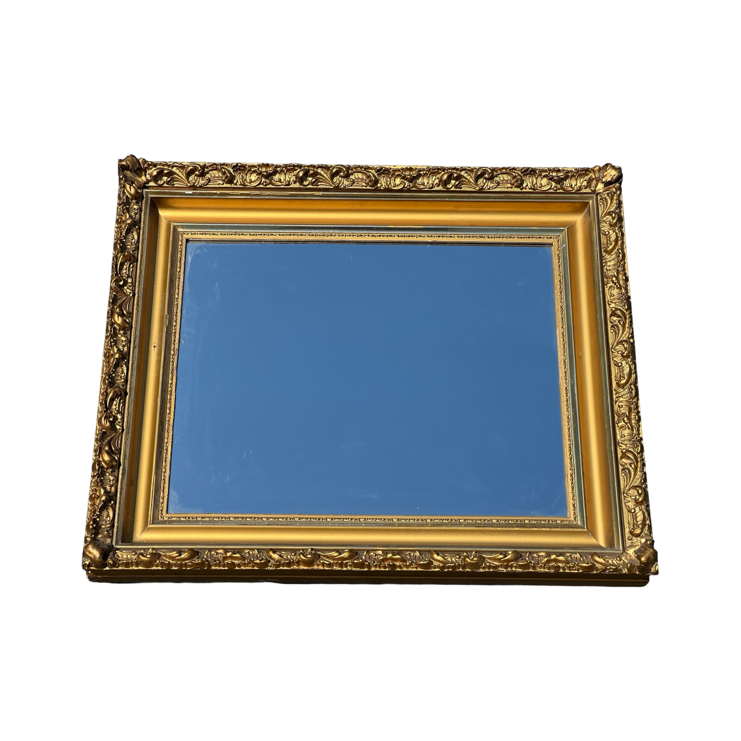 Vintage Gilt Wood Wall Mirror