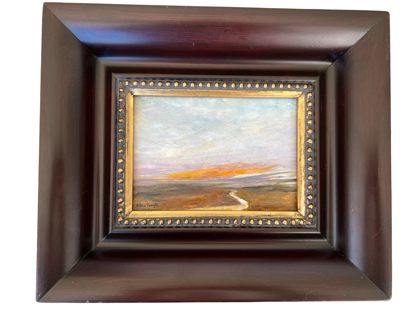 Painting Oil on Board by Mary Green La Forge Signed/Framed